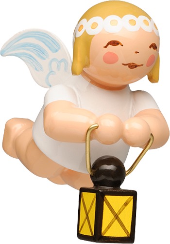 Schwebeengel, klein, mit Laterne