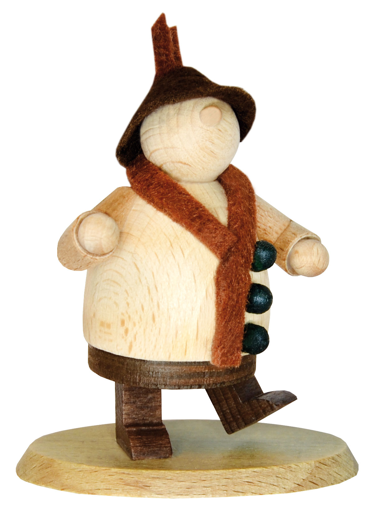 Walki, man in winter