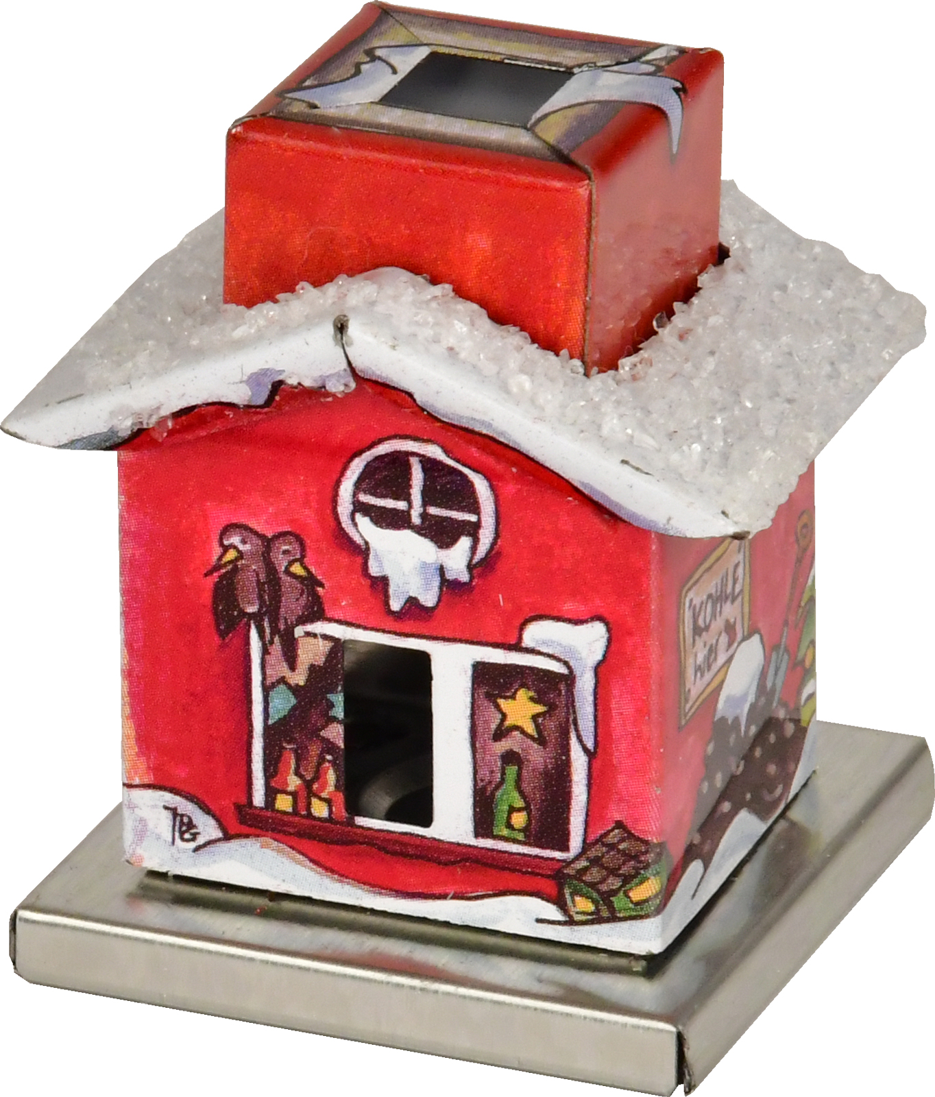 KNOX metal incense house, The Little One, boiler house