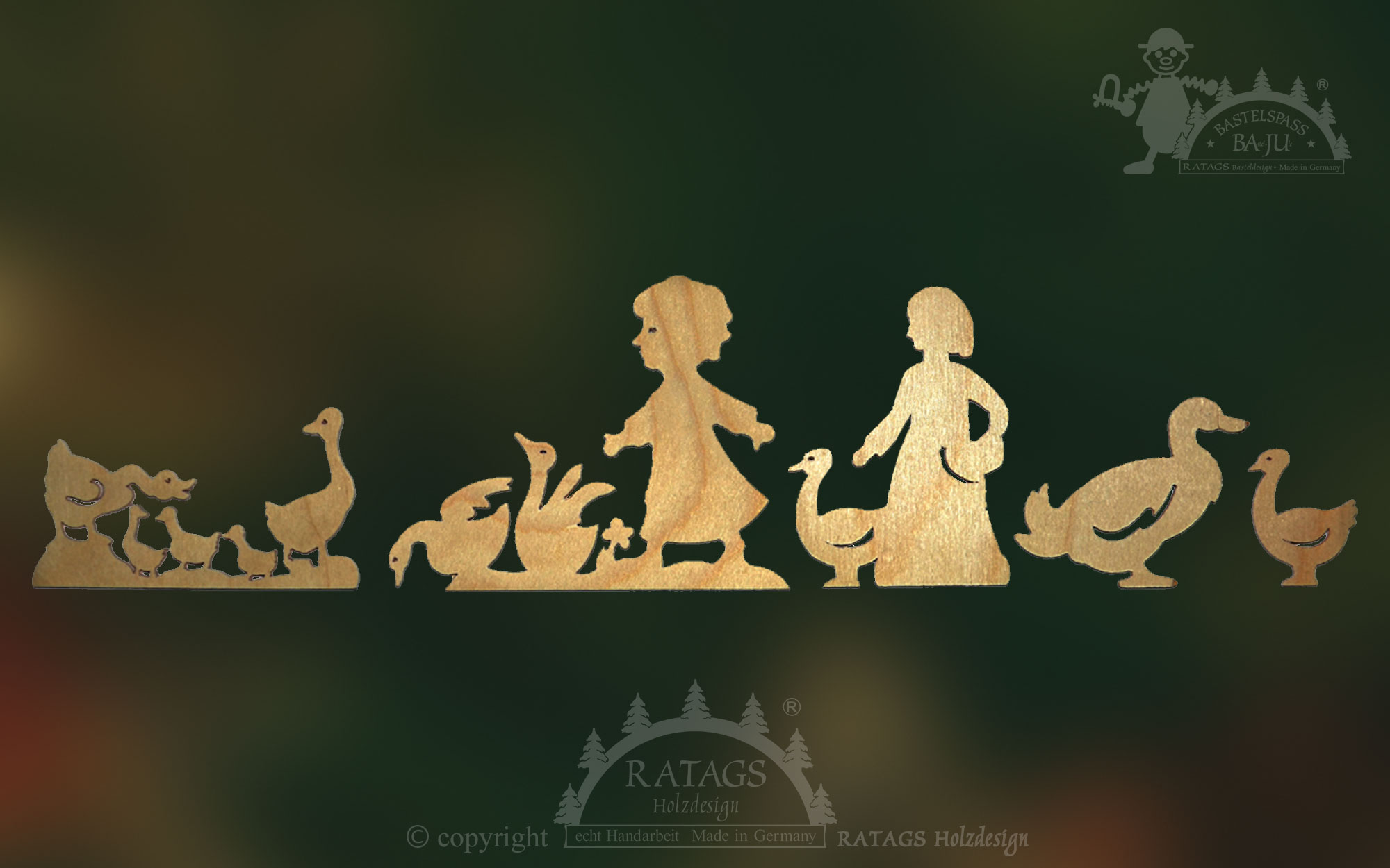 Figure set for crafting, 5 pieces