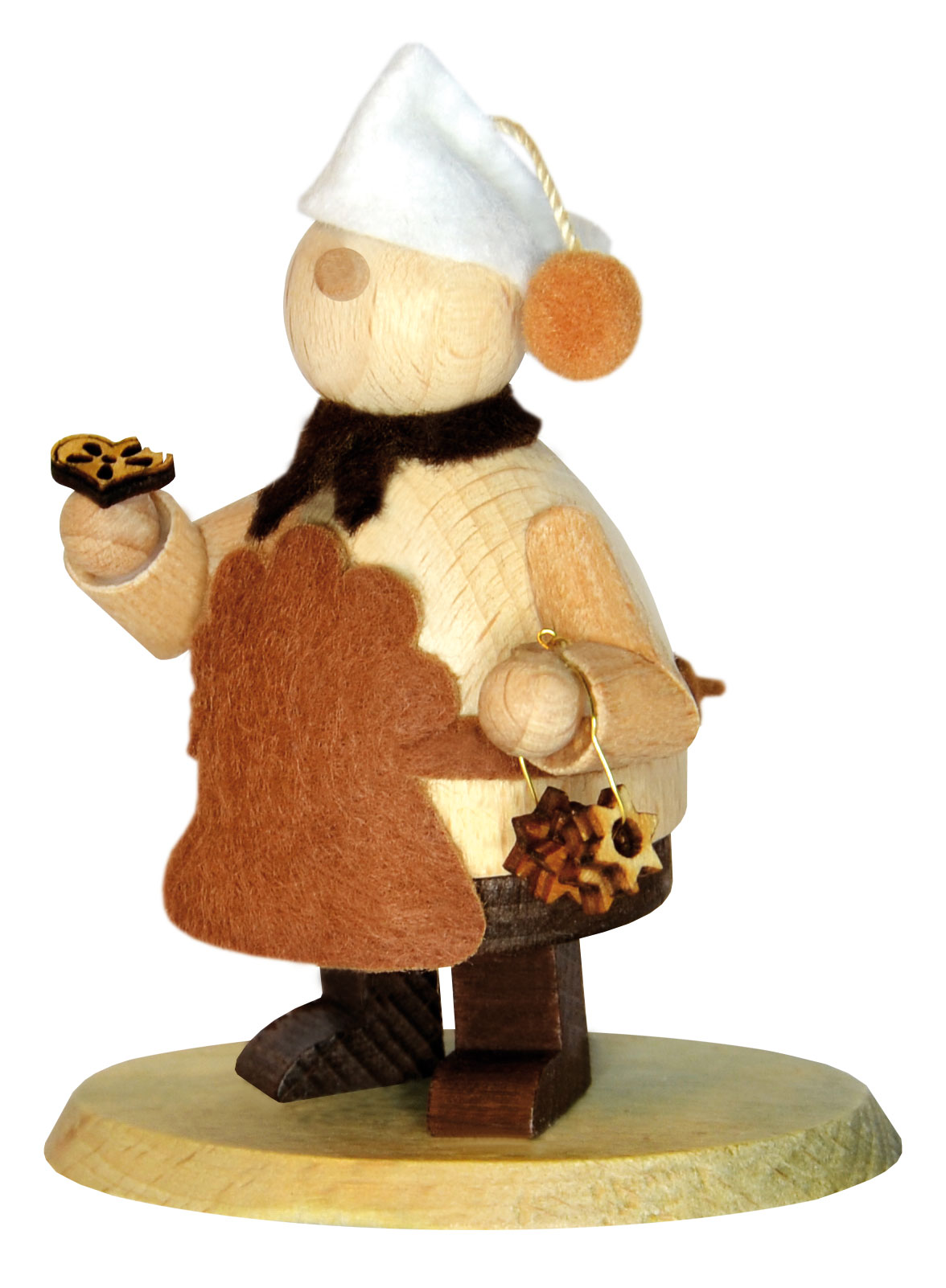 Walki, baker with pretzel