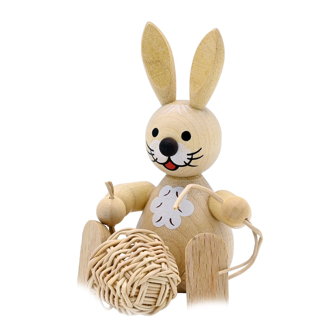 Osterhase Korbflechter
