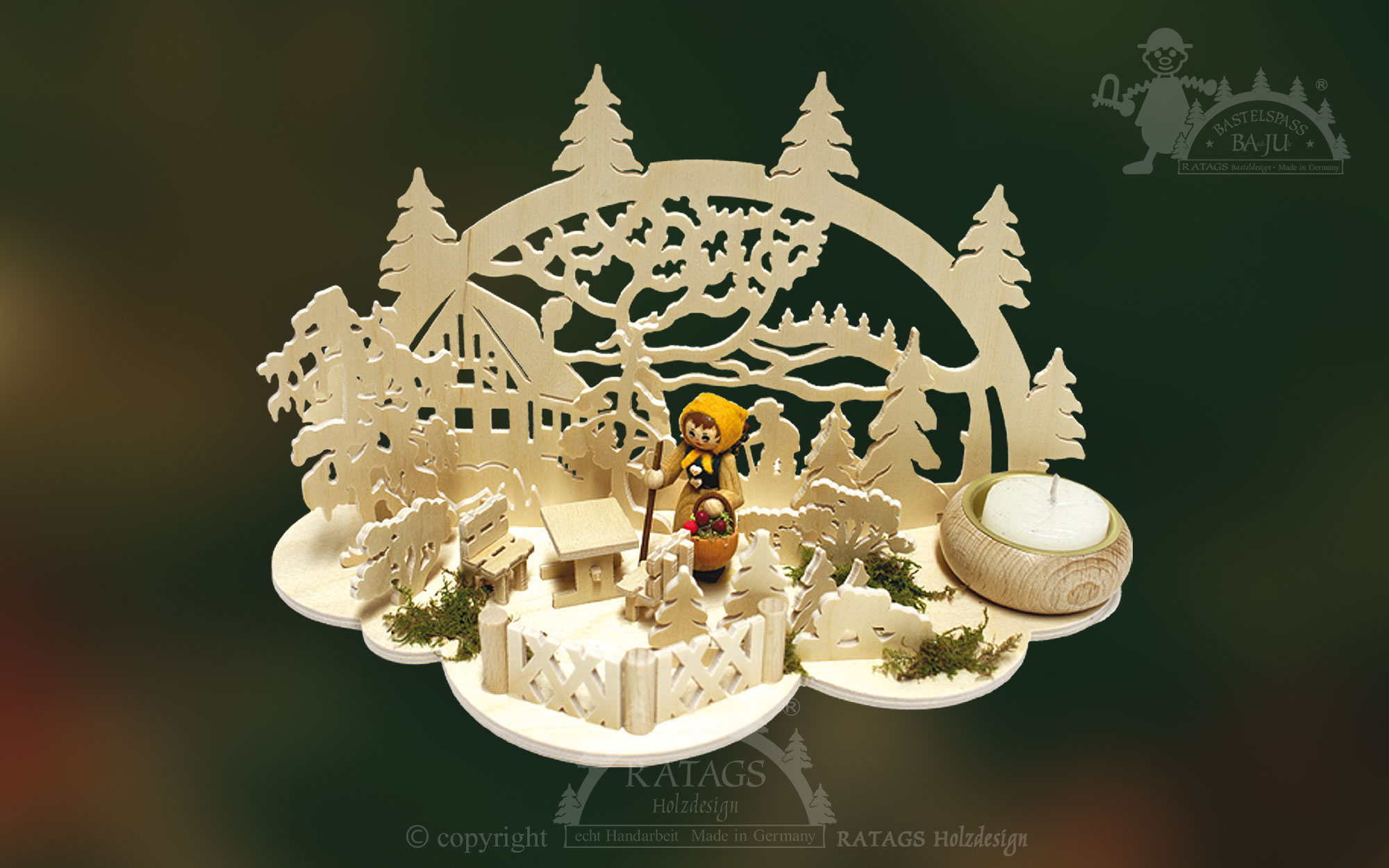 Table decorations for crafting