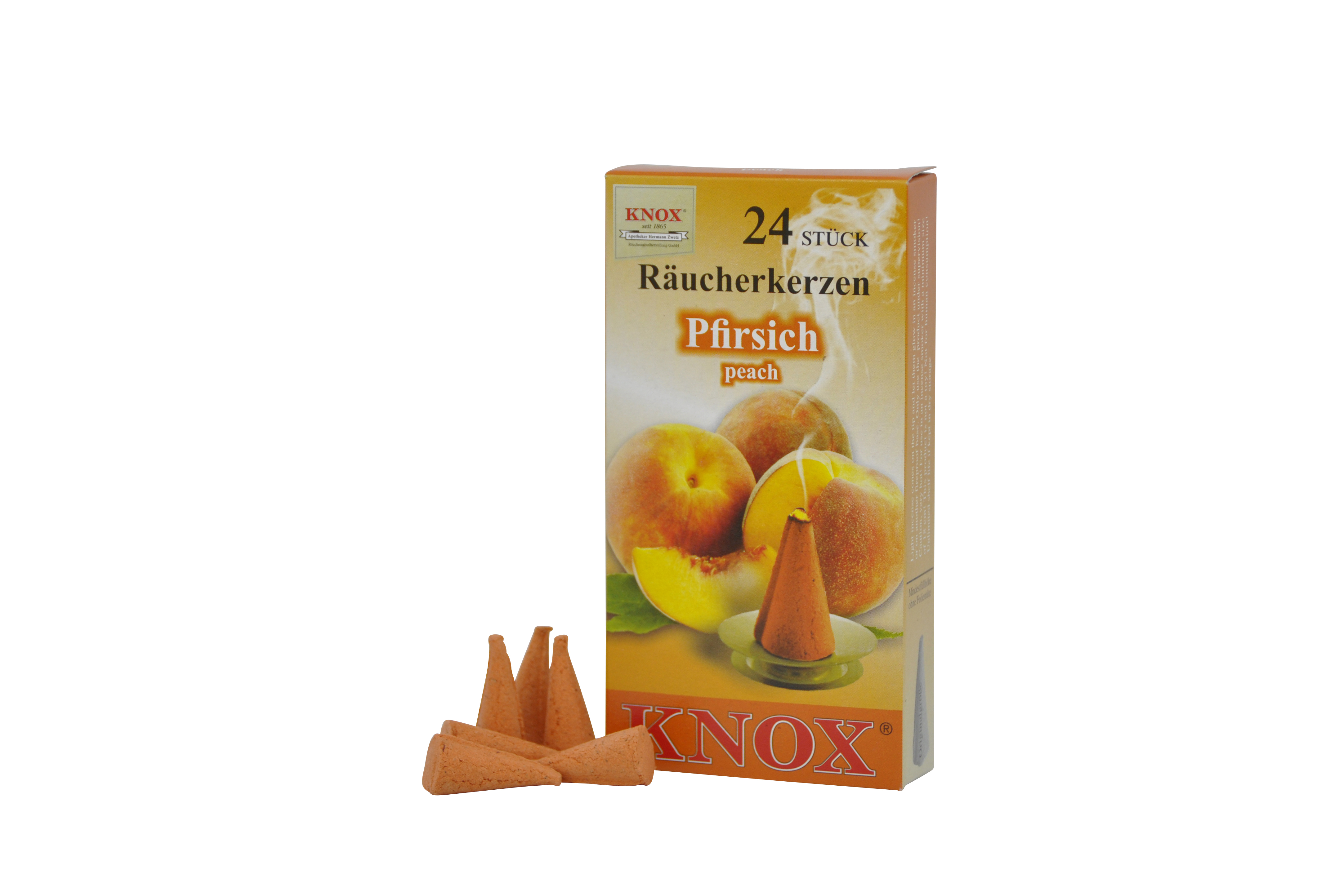Räucherkerzen - Pfirsich
