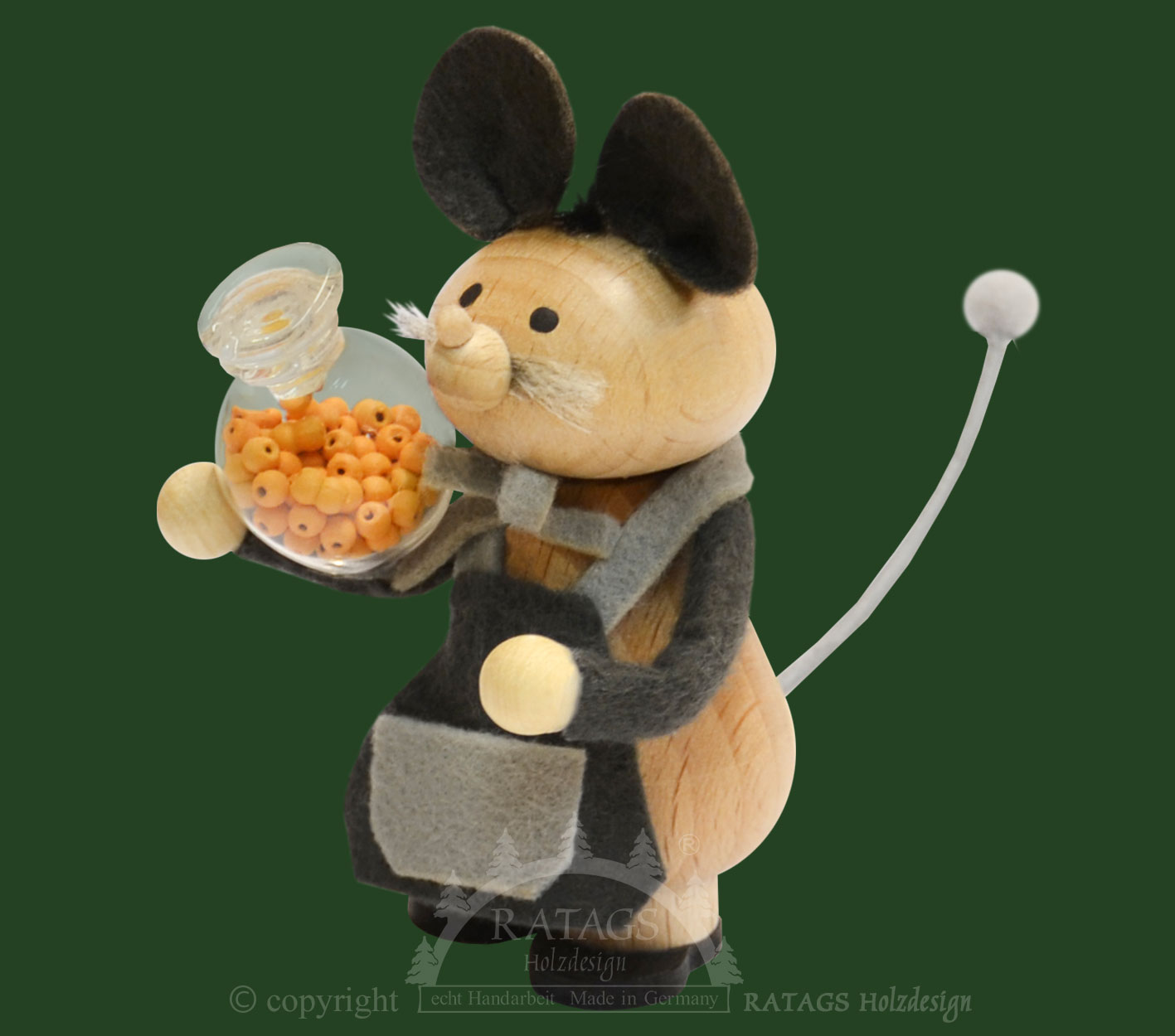 Maus mit Bonbons