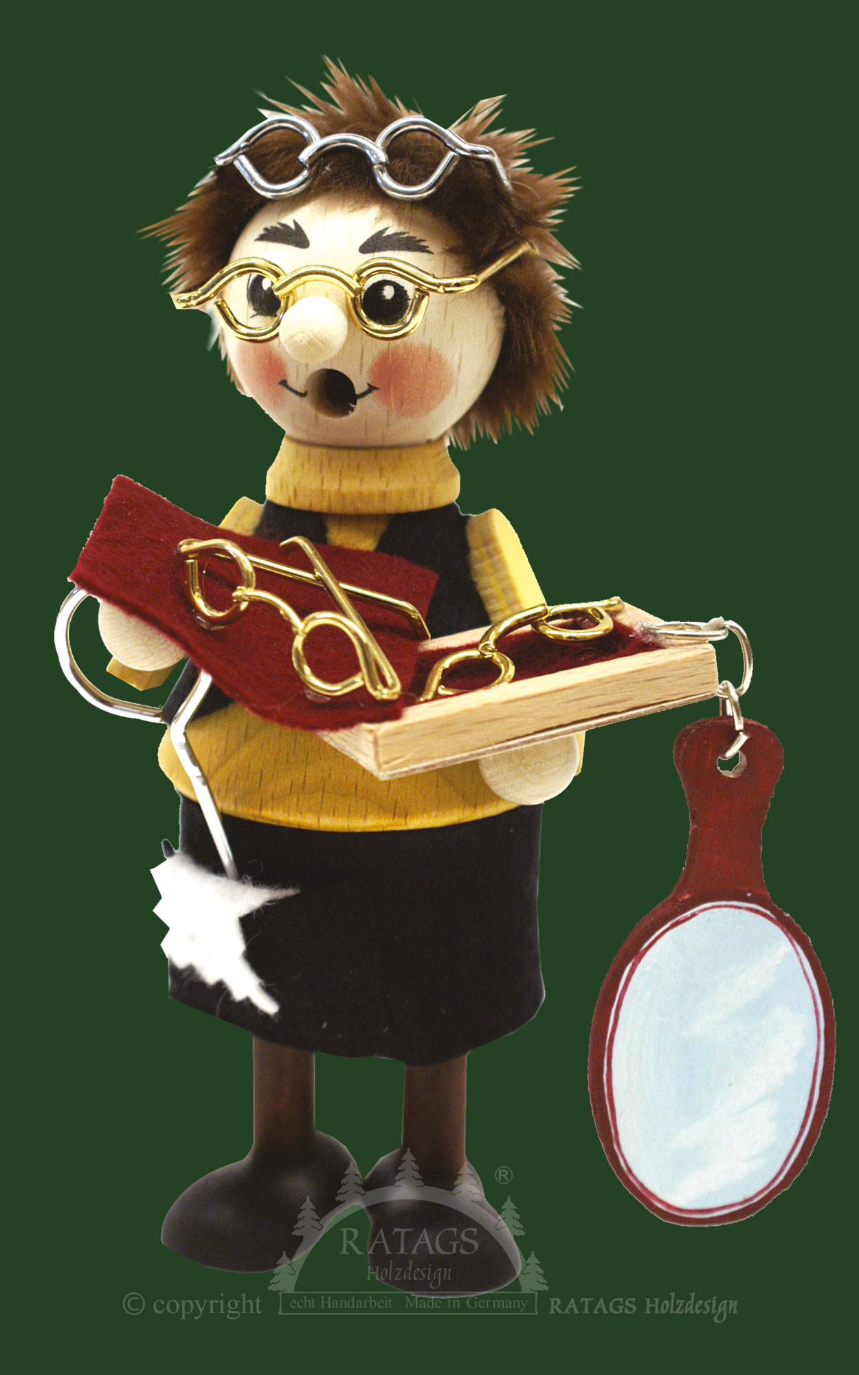 lustiger Geselle, Optiker