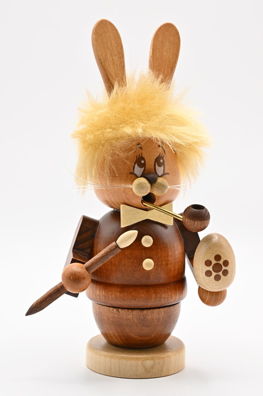 Räuchermann, Miniwichtel Hase H 16,5 cm