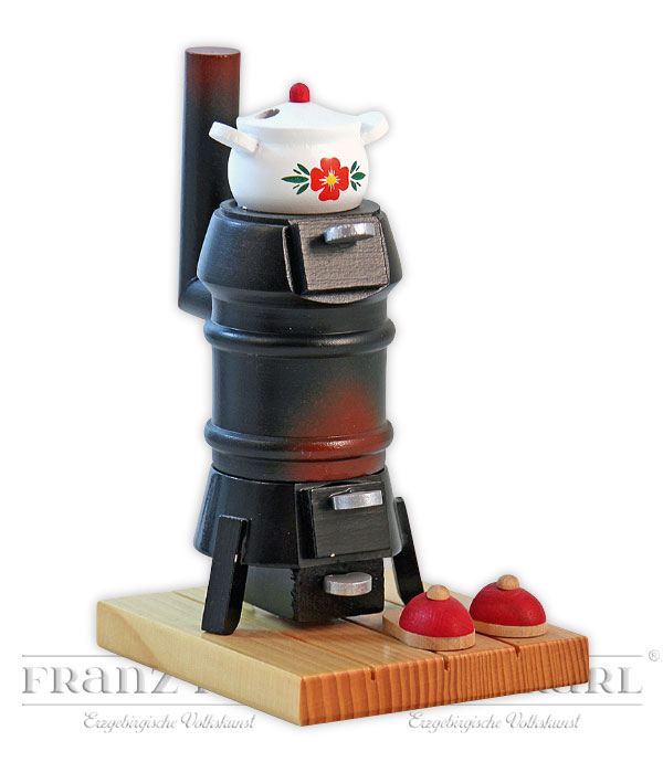 Smoke oven – black