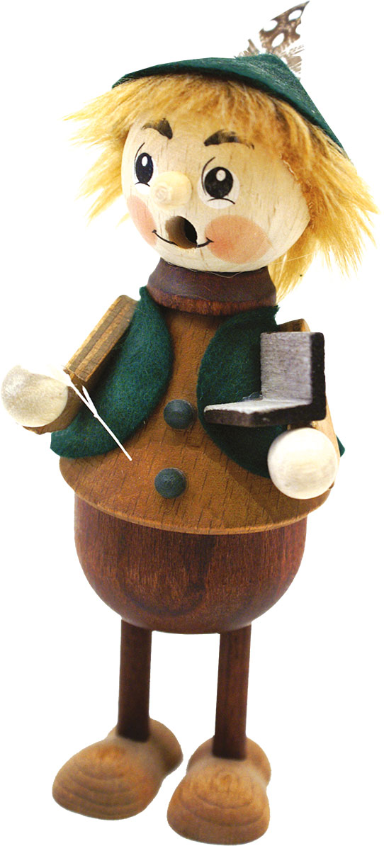 Räuchermännchen, Geschichtenschreiber Räuchermännchen, Geschichtenschreiber