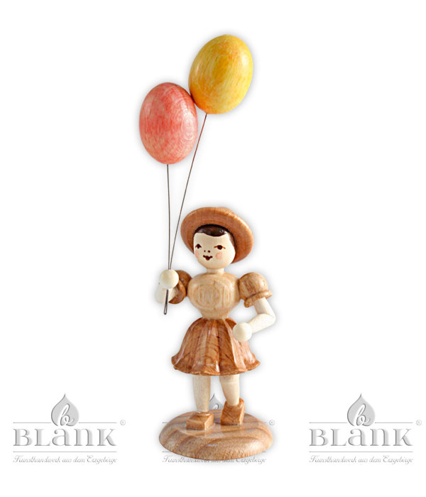 Mädchen mit Luftballon, natur