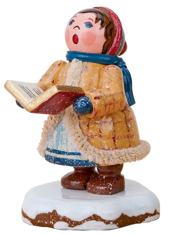 Winter child, carol singers, Johanna 5 cm