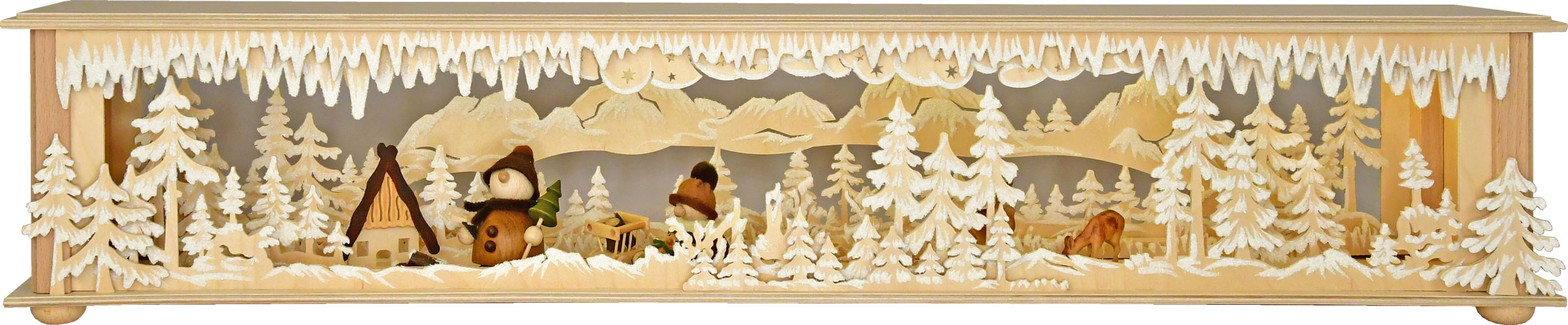 Room light, large, Mollis in the forest, hoarfrost