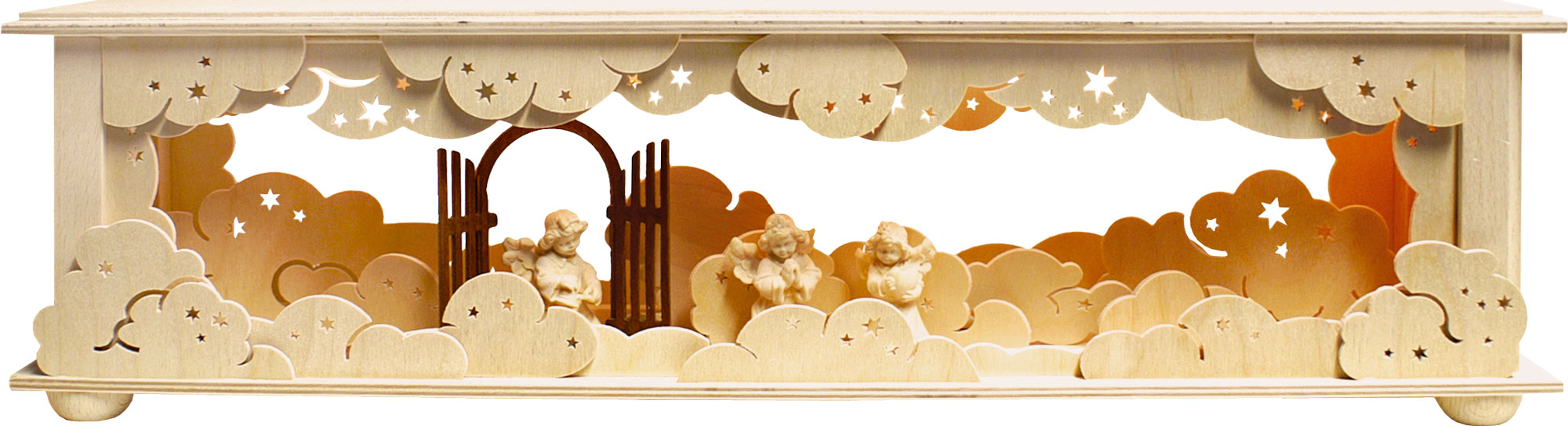 Small room light, cloud, 3 heavenly musicians