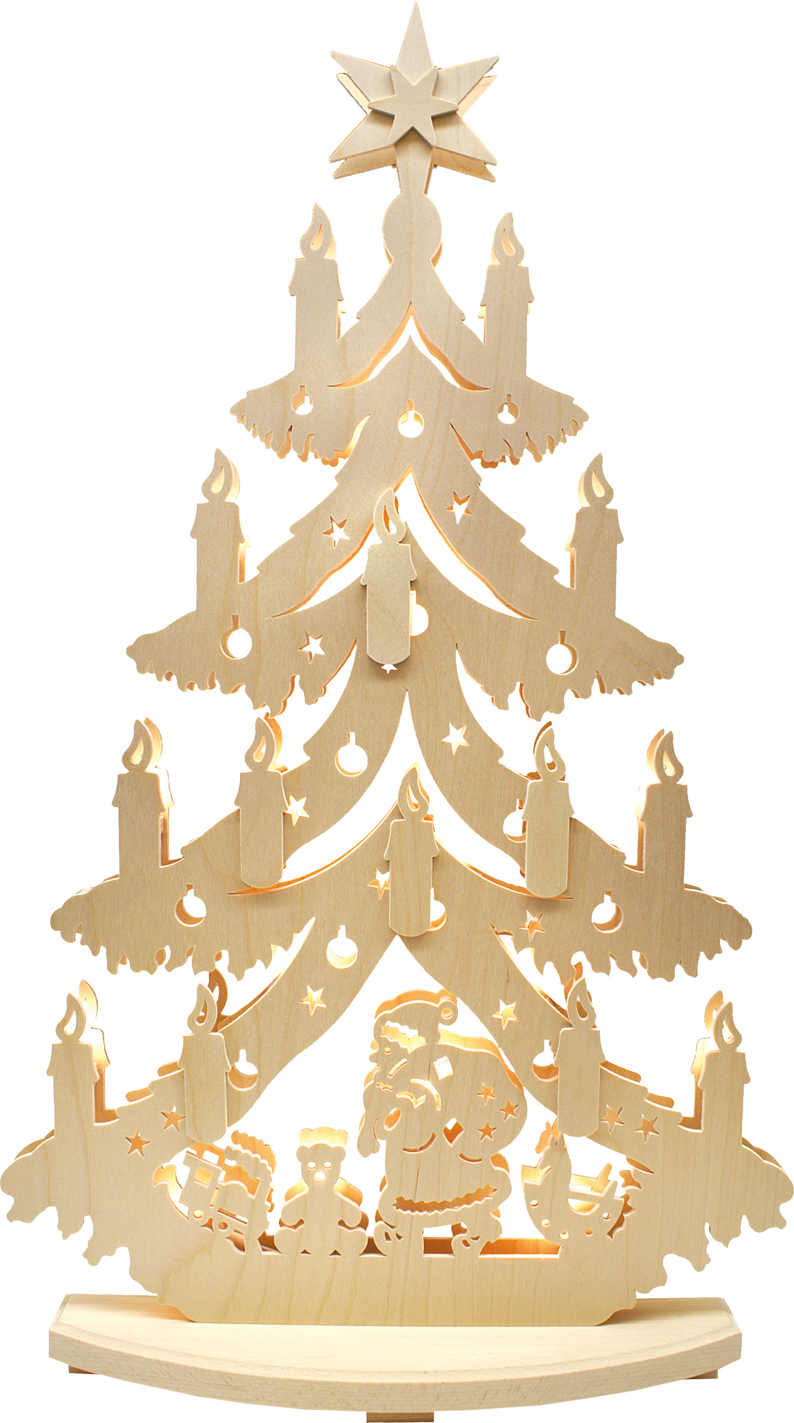 Large fir tree, under the fir tree