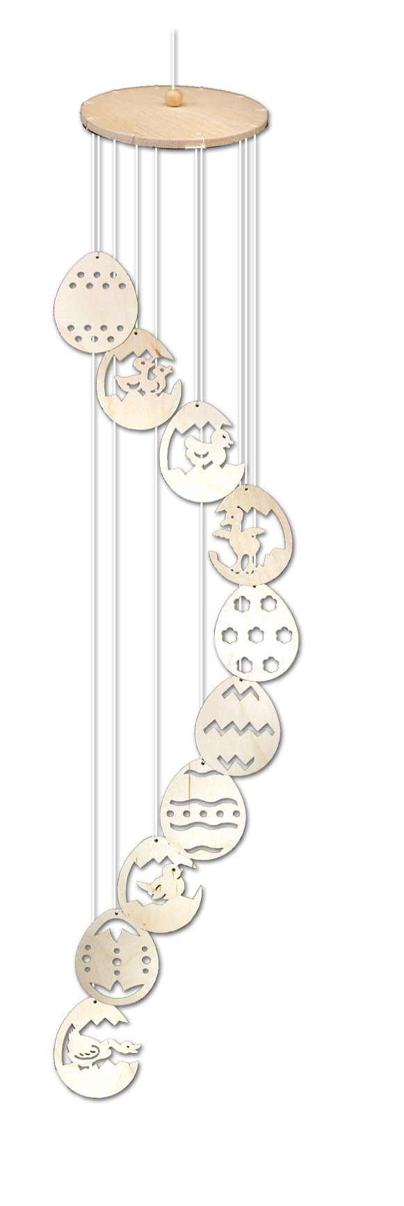 Windspiel zum Basteln, Ostern