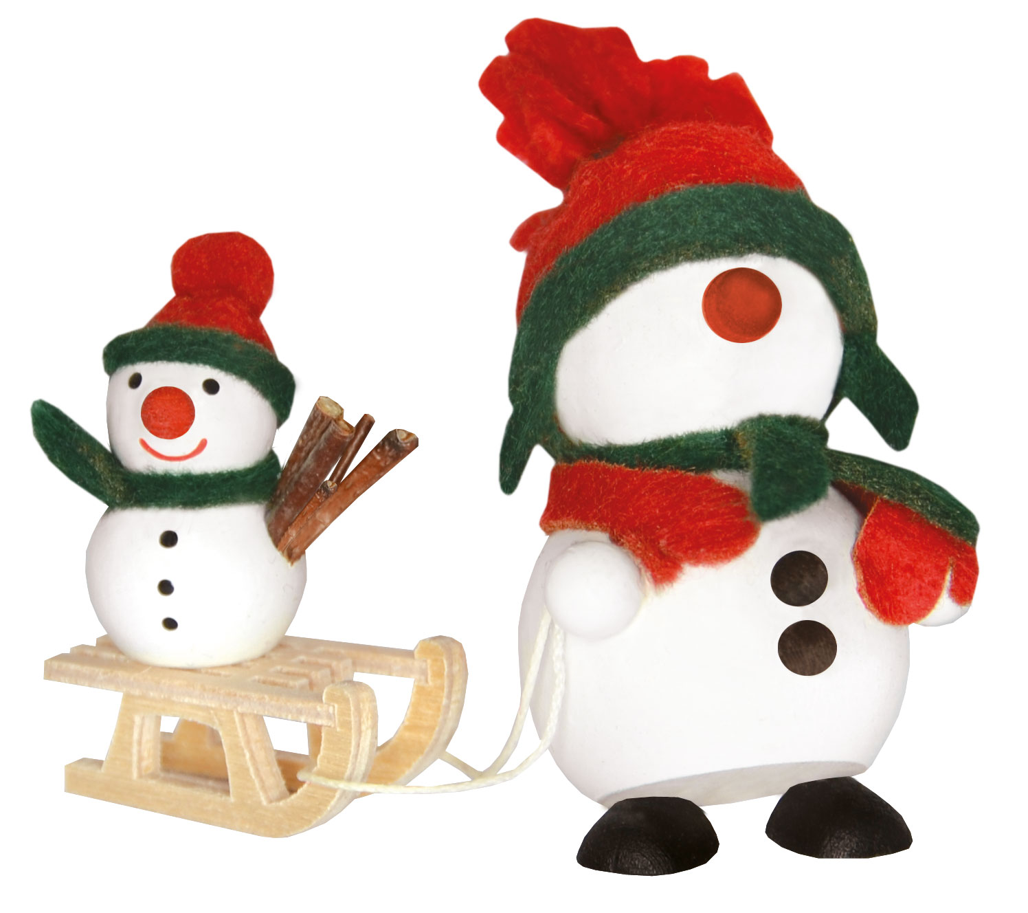 Molli, Junge Linie, sneeuwpop met rode muts