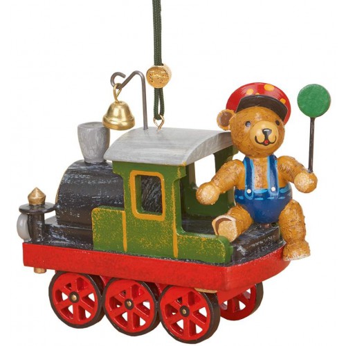 BBH locomotive with teddy bear