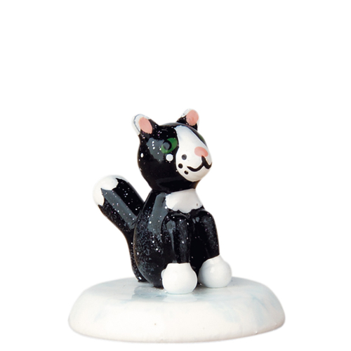 Katze für Winterlandschaft