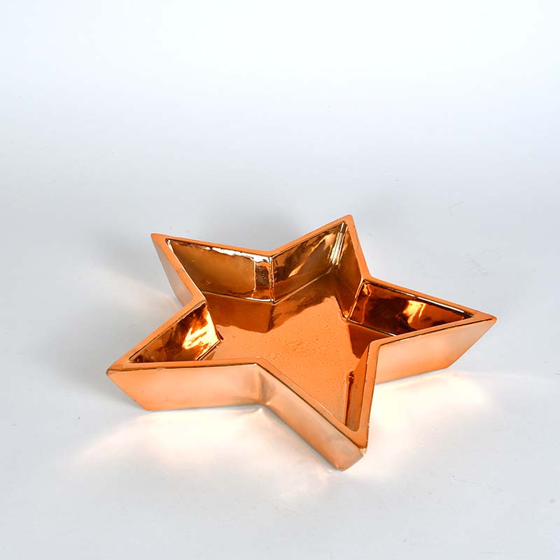 Orange stars 22 cm