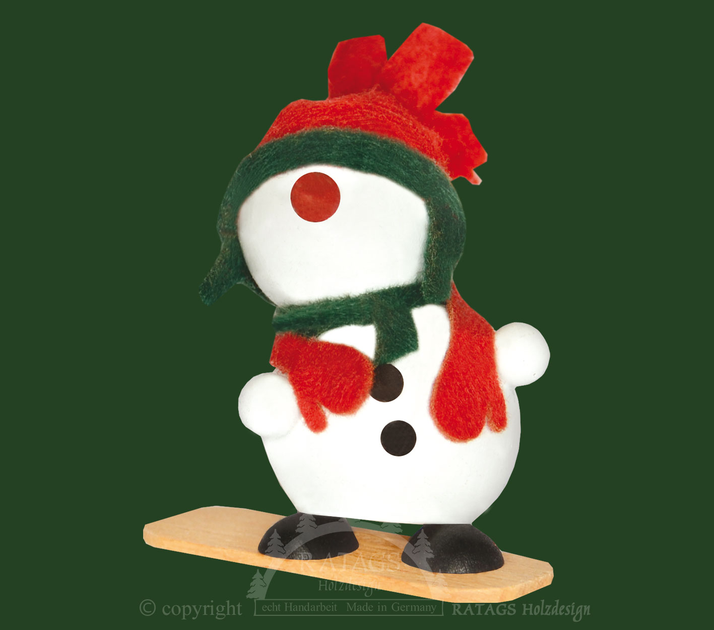 Molli, Junge Linie, Schneemann auf Snowb