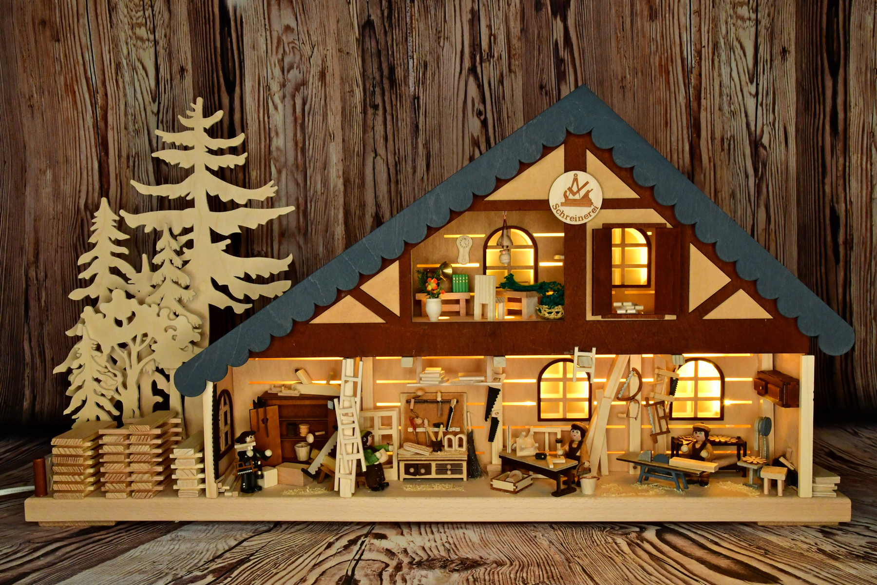 Lichterhaus gr., carpentry workshop