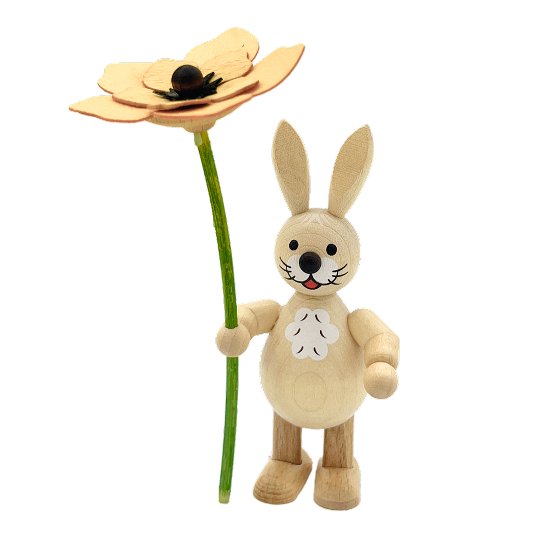 Osterhase „mit Blume“