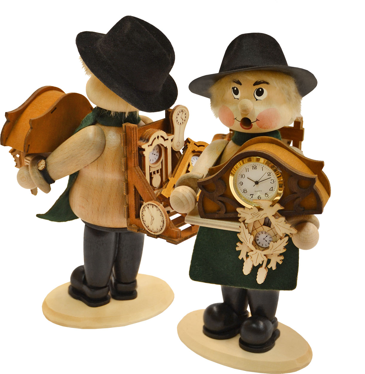 Räuchermännchen, Uhrenhändler