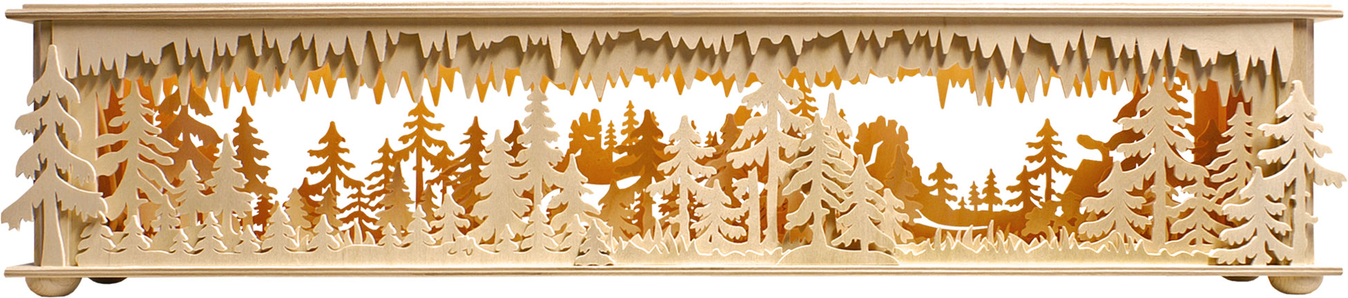 Raumleuchte, mittelgr., 70 cm Wald/Gebir