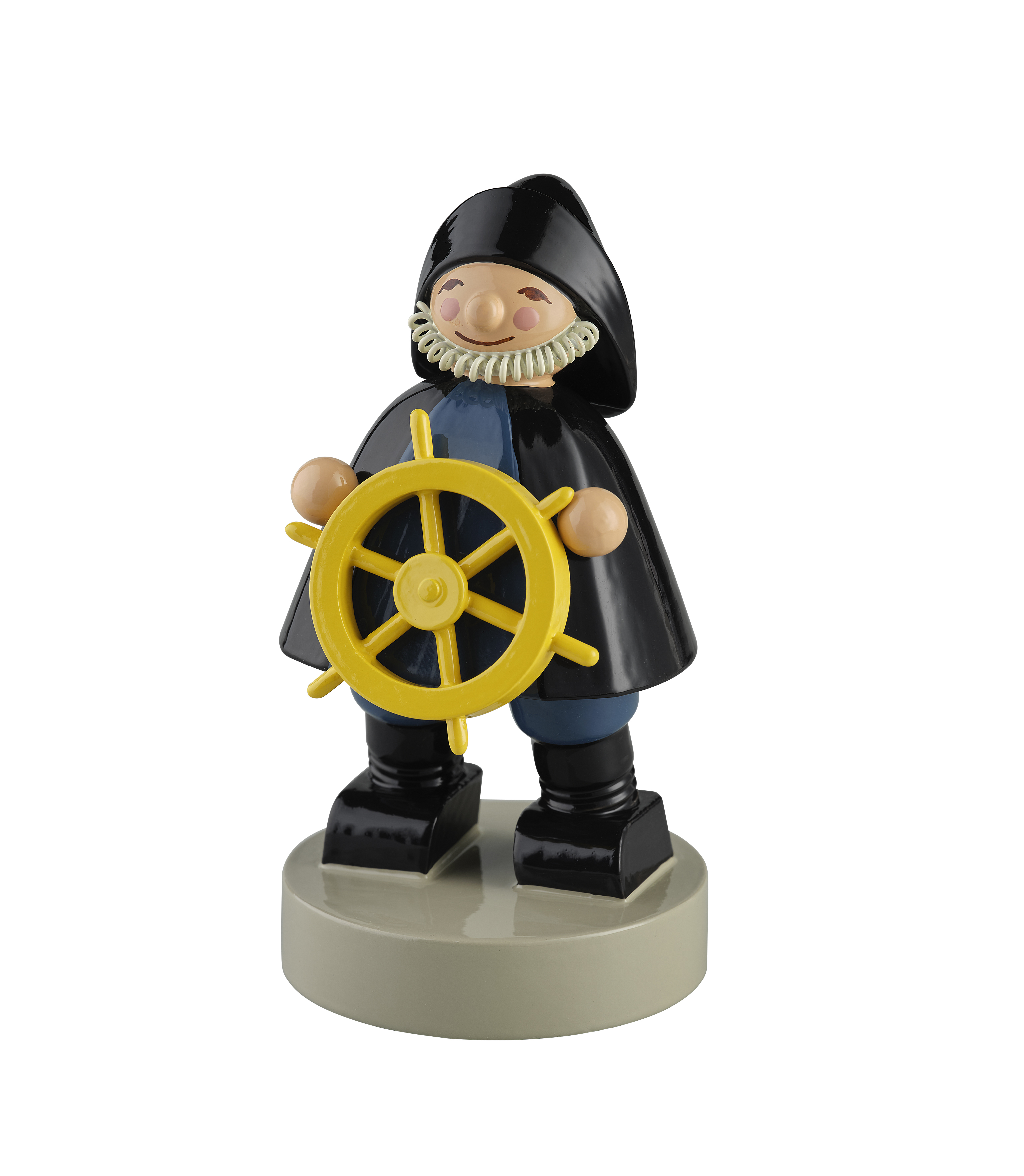 Steuermann, klein, schwarz