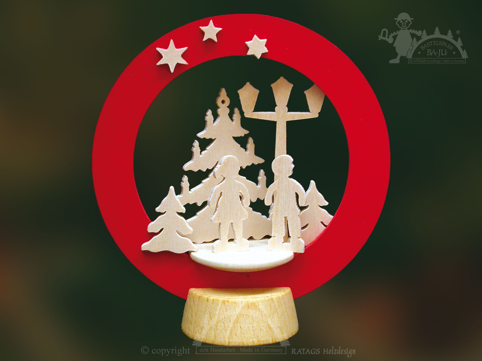 Base ring for crafting, Christmas Eve