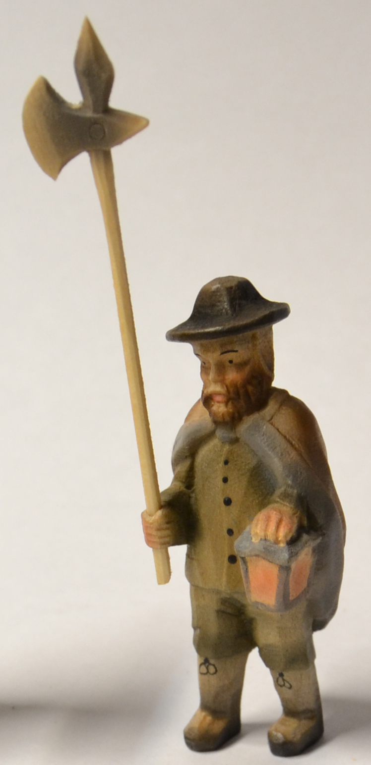 Night watchman, coloured, 75 mm