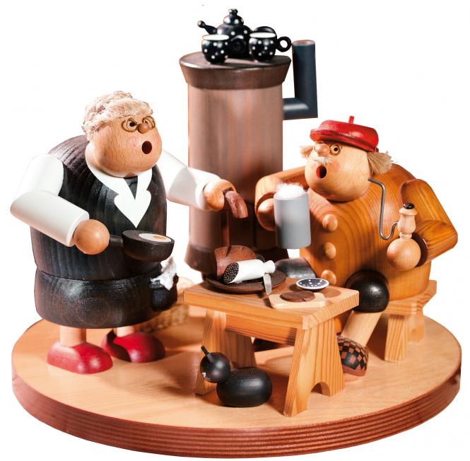 Bauernstube 3-teilig, Räuchermann