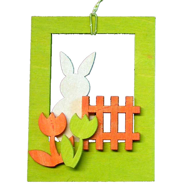 Tree decorations for crafting, bunnies