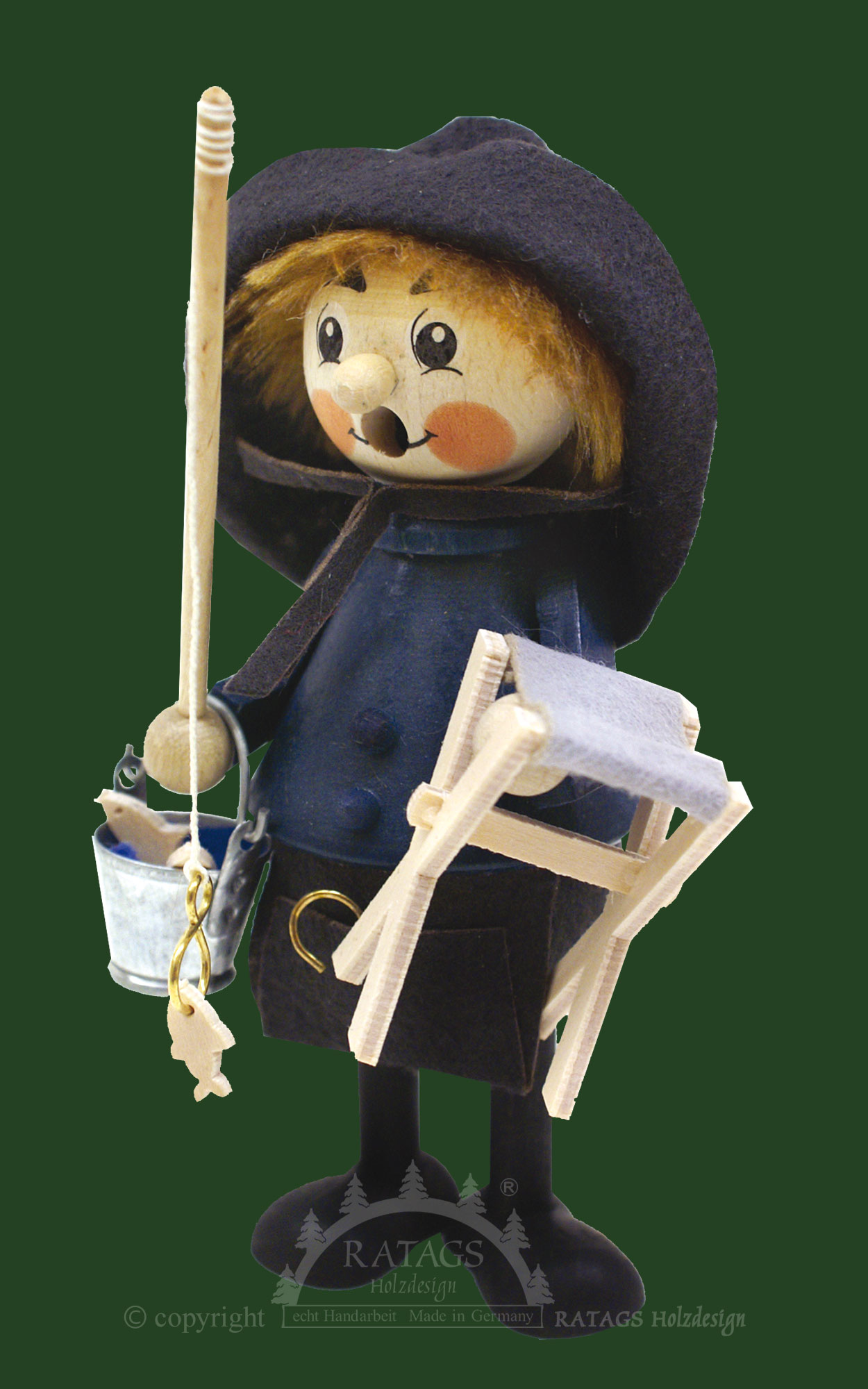 lustiger Geselle, Angler lustiger Geselle, Angler