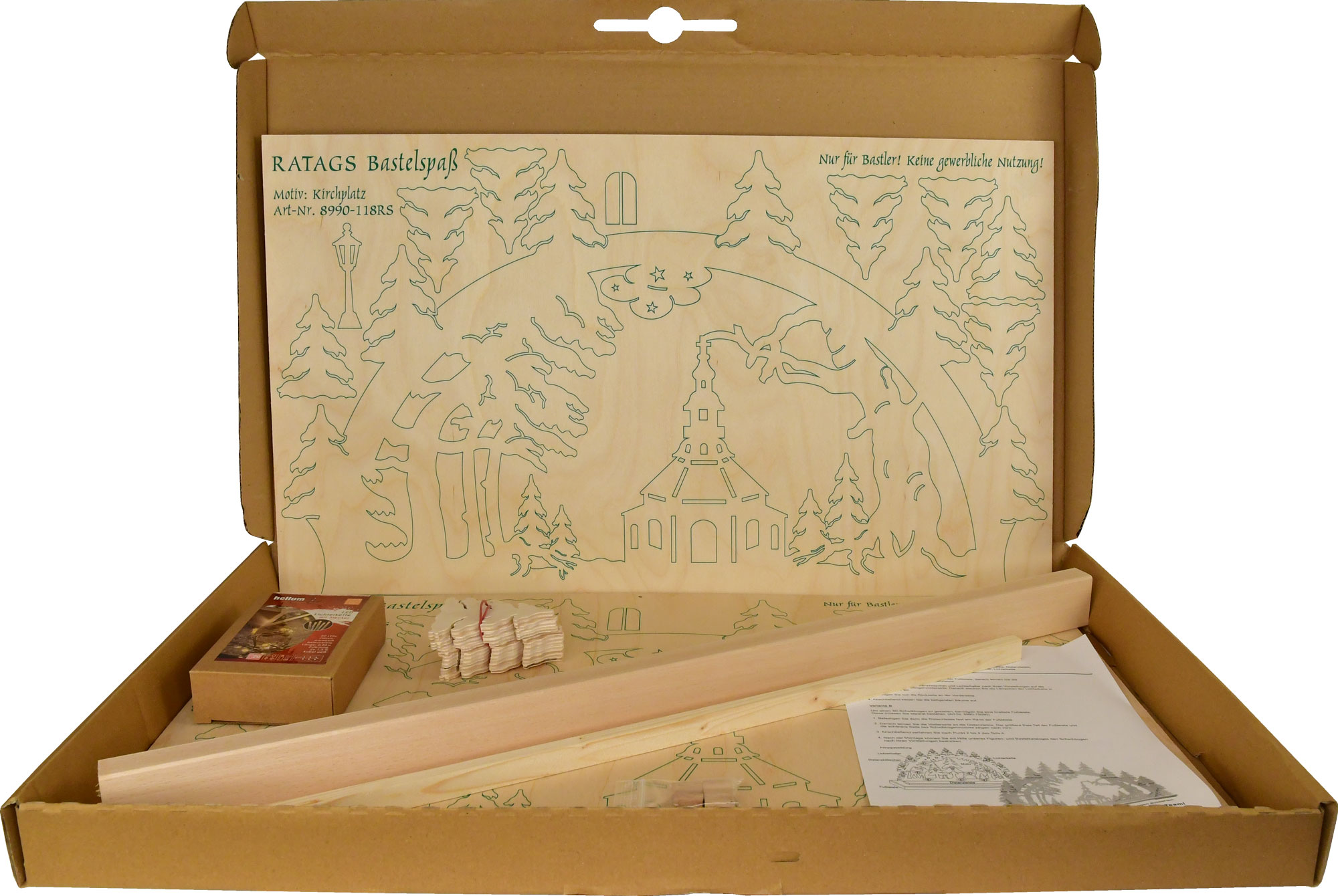 Large candle arch for crafting, church square for sawing yourself