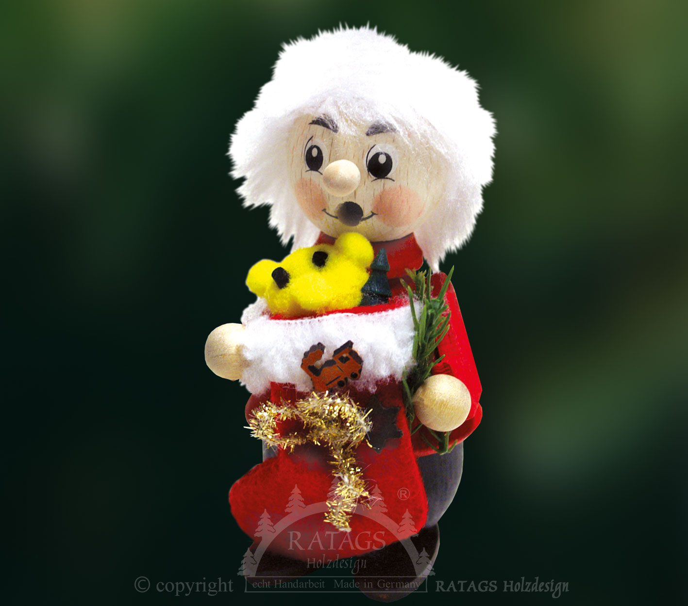 Smoking men, St. Nicholas child