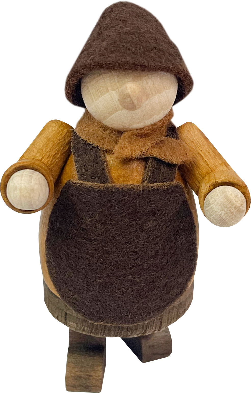 Figur, Walki, braune Schürze