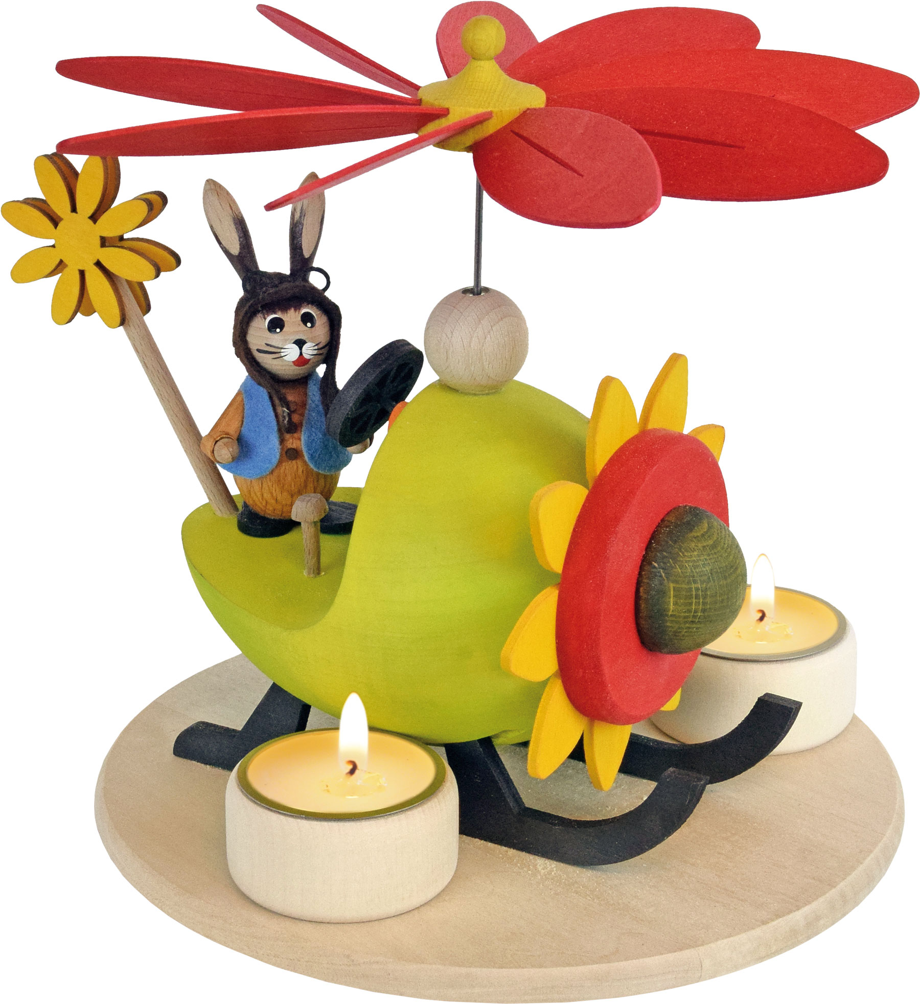 Helicopter pyramid (without figure)