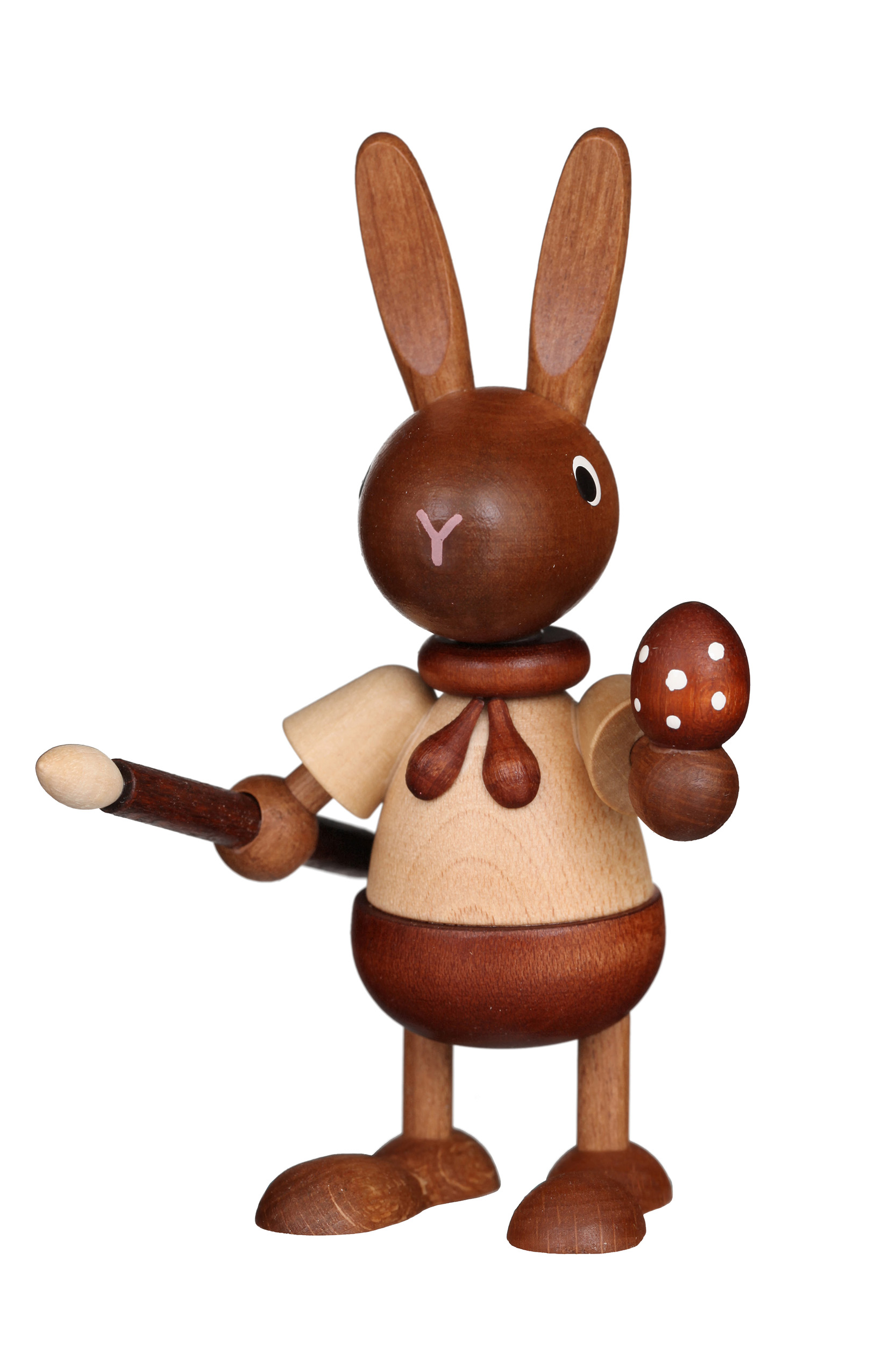 Hasenmaler natur,  H 10 cm