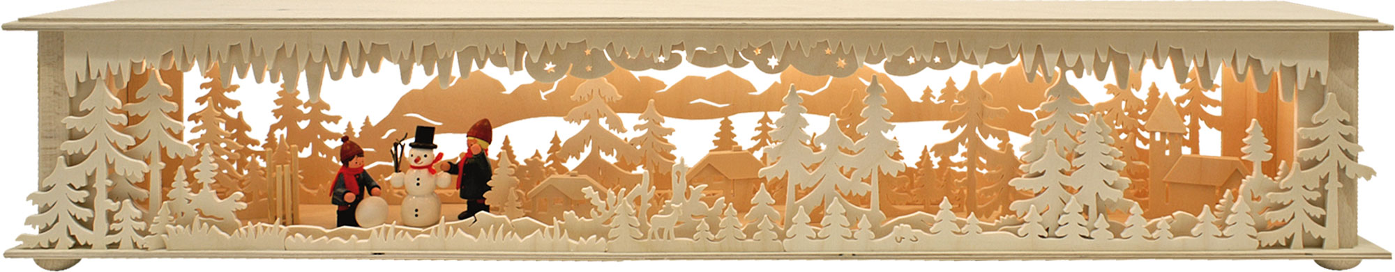 Raumleuchte gr., Winterkinder, Schneeman Raumleuchte gr., Winterkinder, Schneeman