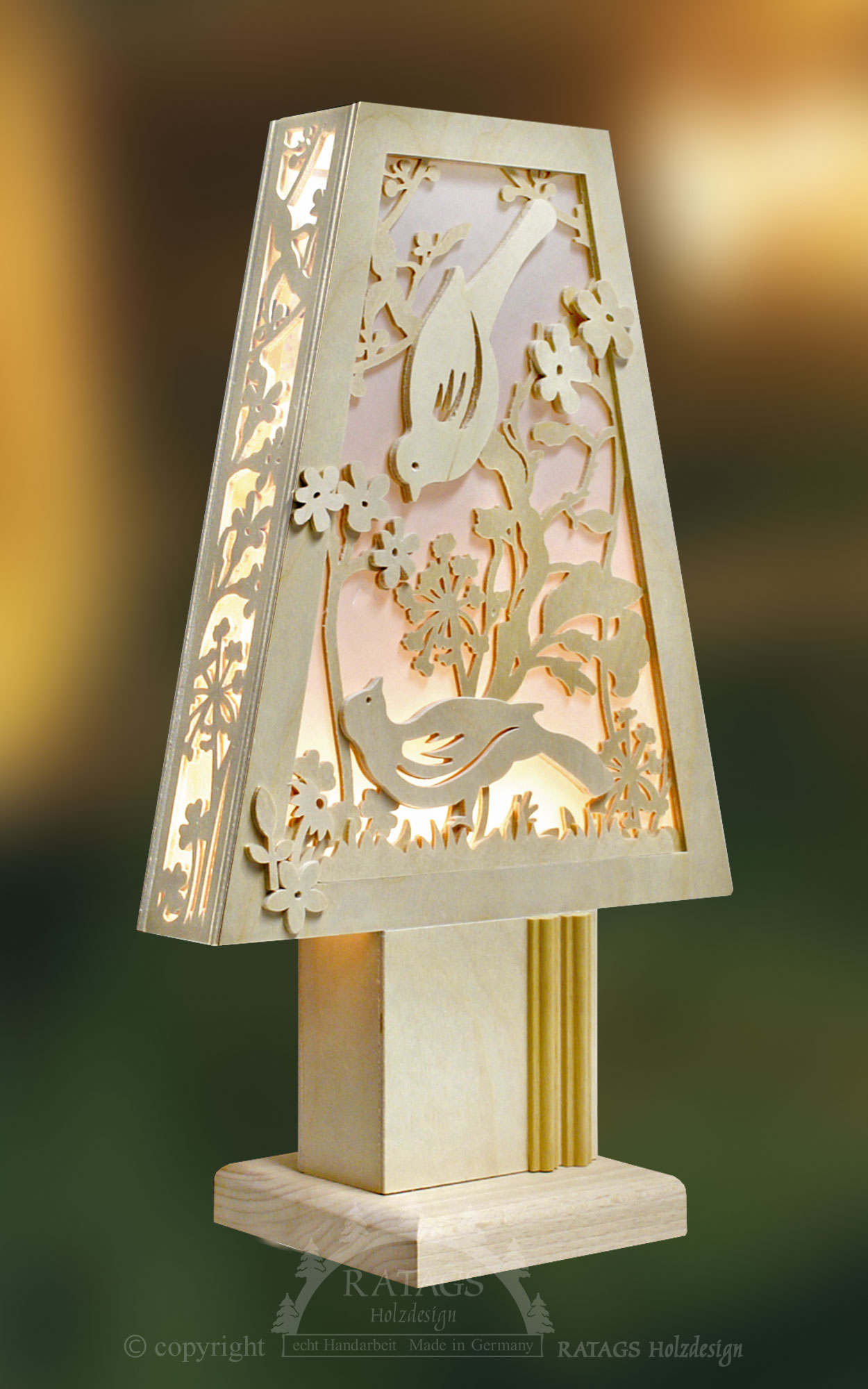 Romantikleuchte, Vögel, natur Romantikleuchte, Vögel, natur