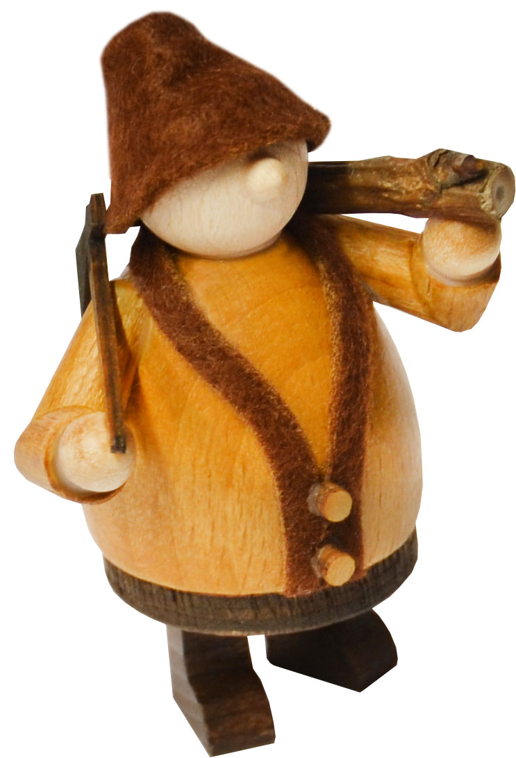 Molli, Waldarbeiter, Axt, Baumstamm Molli, Waldarbeiter, Axt, Baumstamm