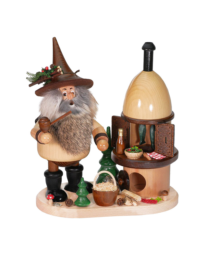 Kabouters bij de wierookoven