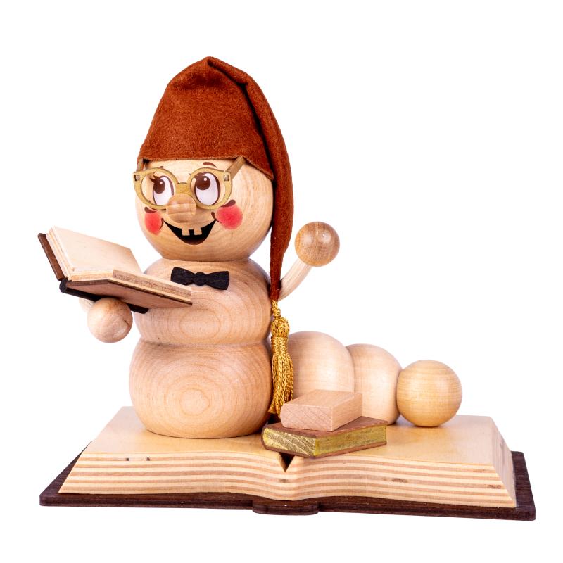 Røgorm Rudi/Rosi, bøger-Rudi ca. 14 cm
