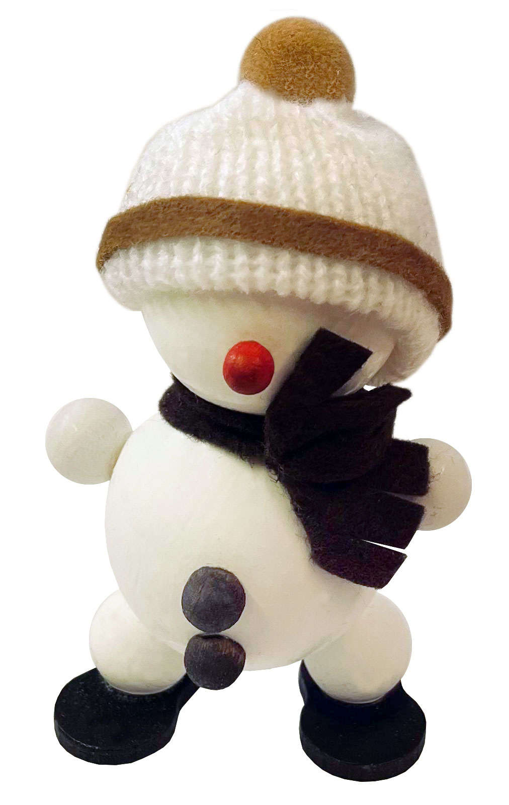 Schneemann weiß stehend, 9 cm