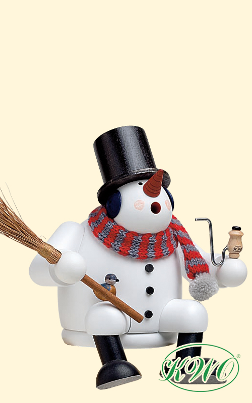 Incense burner snowman KH