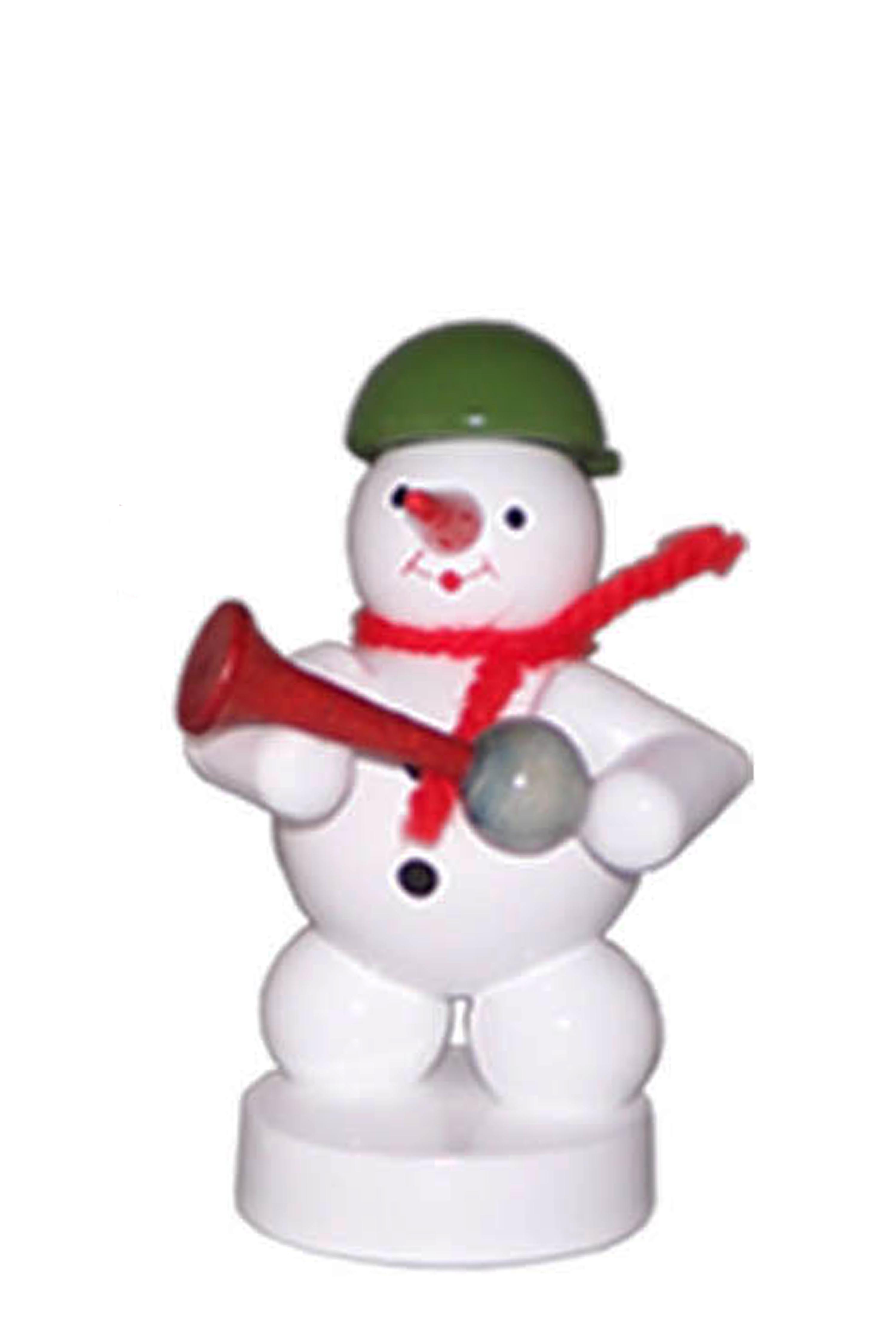 Schneemann mit Hupe