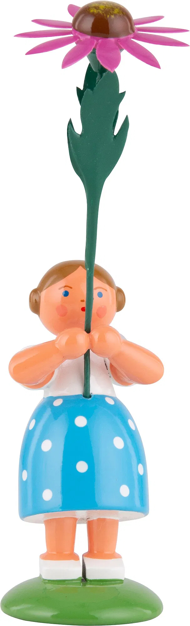 Girl with red sun hat