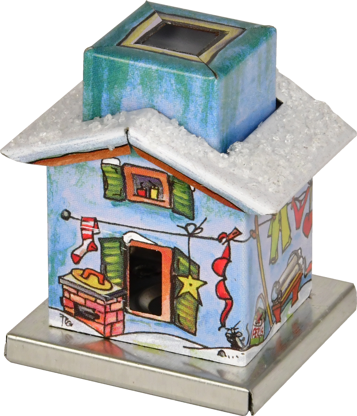KNOX metal incense house, The Little One, wash house