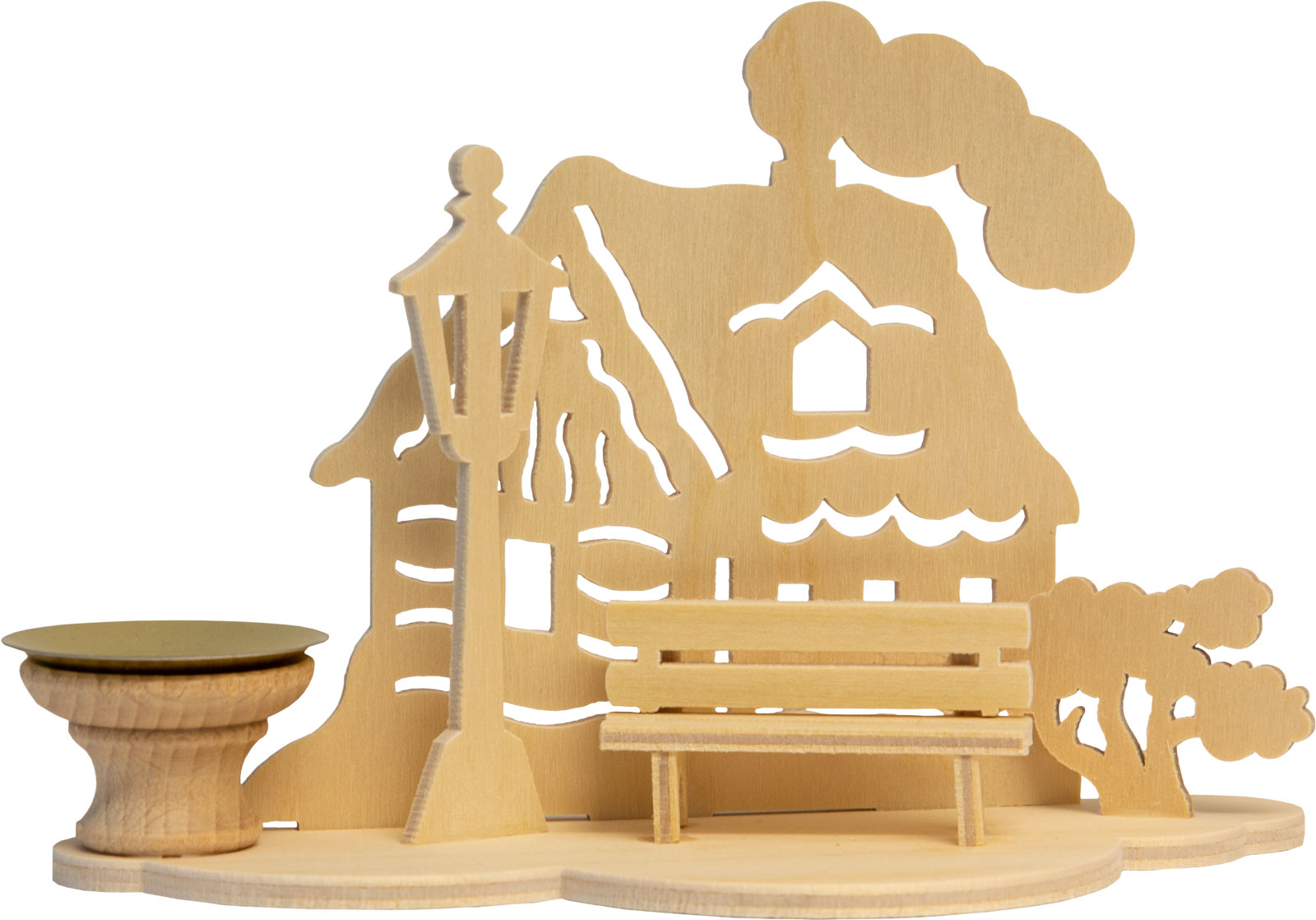 Decoração de mesa para artesanato, Wolke Haus